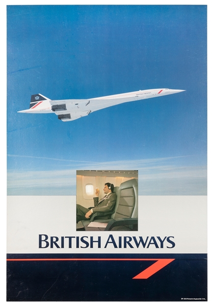  British Airways / [Concorde]. Circa 1970s. Color photograph...