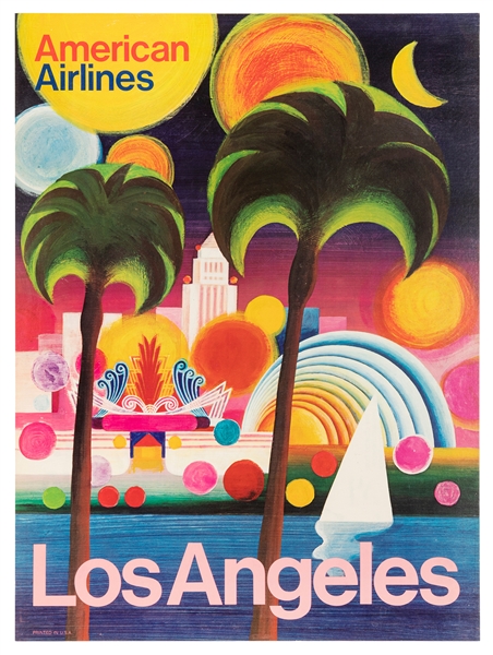  DEGEN, Paul (1941–2007). American Airlines / Los Angeles. C...