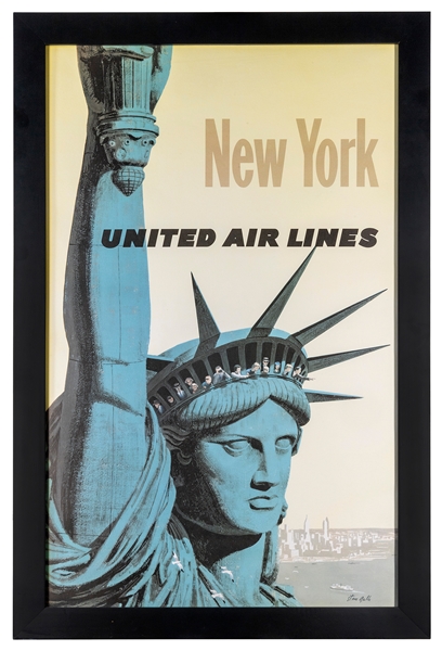  GALLI, Stanley (1912—2009). New York / United Air Lines. Ci...