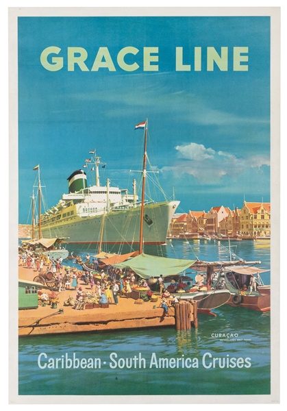  Grace Line – Caribbean - South American Cruises. USA: K.N. ...