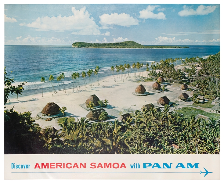  Discover American Samoa with Pan Am. Circa 1960s. Photograp...