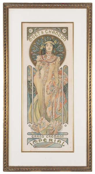  MUCHA, Alphonse (1860-1939). Moet & Chandon / Grand Cremant...