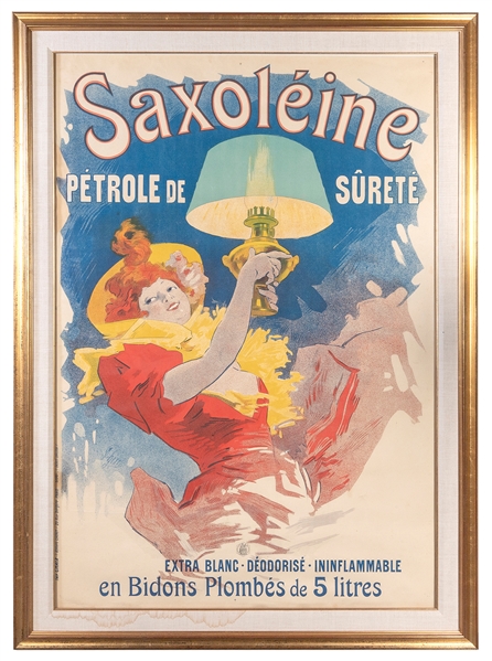  CHERET, Jules (1836-1932). Saxoleine. 1900. Paris: Chaix. L...