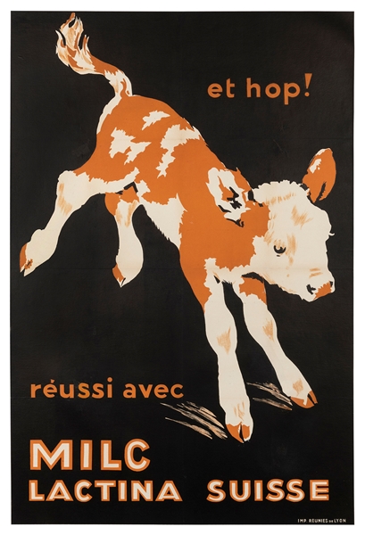  [AGRICULTURE]. Et hop! Réussi avec Milc. Lactina Suisse. Ly...