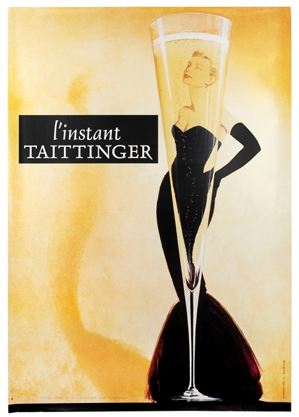  [CHAMPAGNE]. L’Instant Taittinger. Reims: Publicis, [ca. 1990s...