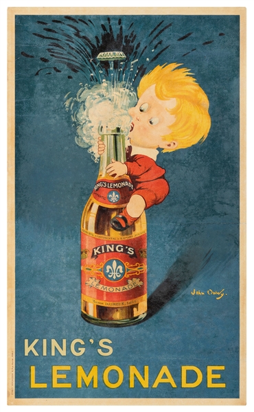  ONWY, John. King’s Lemonade. Paris: Vercasson, ca. 1920s. 2...