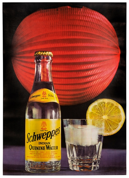  Schweppes / Indian Quinine Water. Zurich: Hug & Sohne. 50 x...