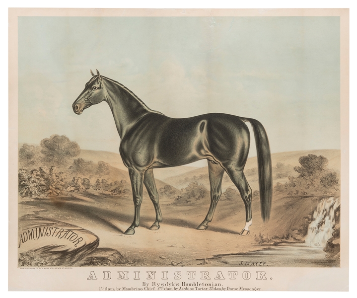  [EQUESTRIAN]. Administrator. By Rysdyk’s Hambletonian. Bost...