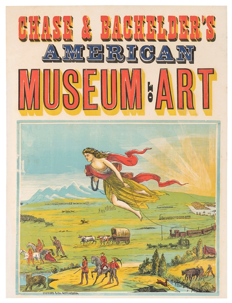  GAST, John (1842–1896). Chase & Bachelder’s American Museum...