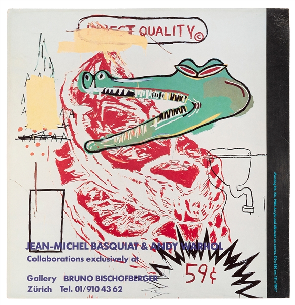  Jean-Michel Basquiat & Andy Warhol / Collaborations. Circa ...