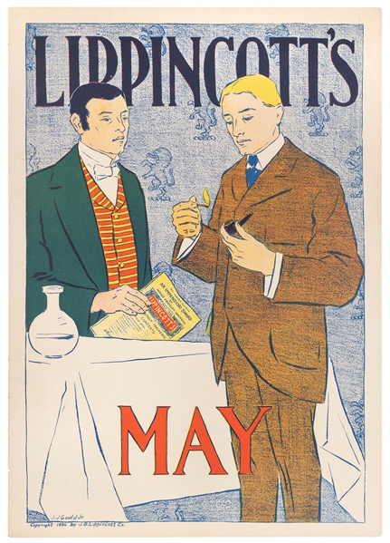  GOULD, Joseph J, Jr. (1880 – 1935). Lippincott’s May. 1896....