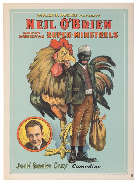  Neil O’Brien Super-Minstrels / Jack “Smoke” Gray Comedian. ...