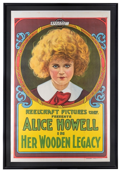  Her Wooden Legacy. New York City: Standard. ca. 1919. Silen...