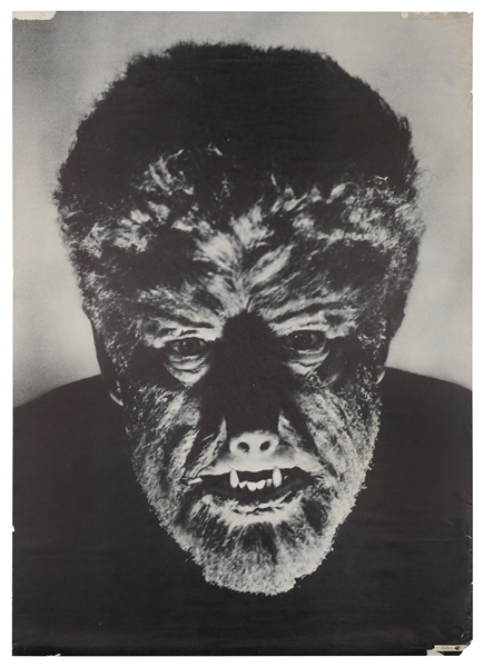  The Wolf Man. 1966. New York: Personality Posters. Black an...