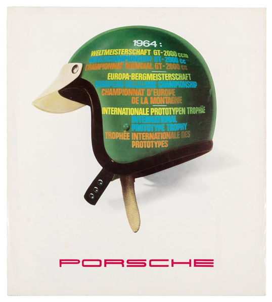  [STRENGER, Ehrich (1922—1993)]. Porsche 1964 Worldchampions...