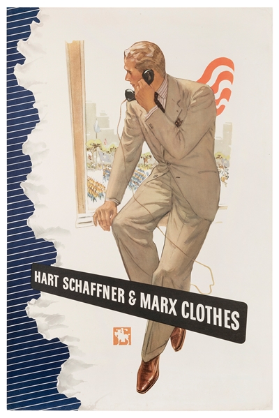 Hart Schaffner & Marx Clothes. 