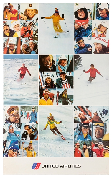  [UNITED AIRLINES]. United Airlines / [Skiing]. United Airli...