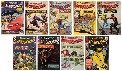  The Amazing Spider-Man Volume I Nos. 22-30. Marvel Comics G...