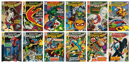  The Amazing Spider-Man Volume 1 Nos. 75-86. Marvel Comics G...