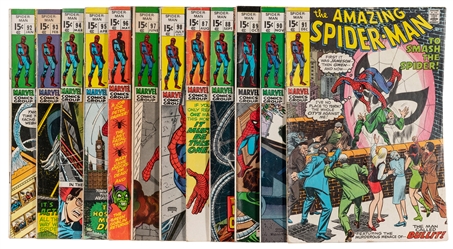  The Amazing Spider-Man Volume 1 Nos. 87-98. Marvel Comics G...