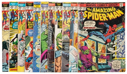  The Amazing Spider-Man Volume 1 Nos. 137-147. Marvel Comics...