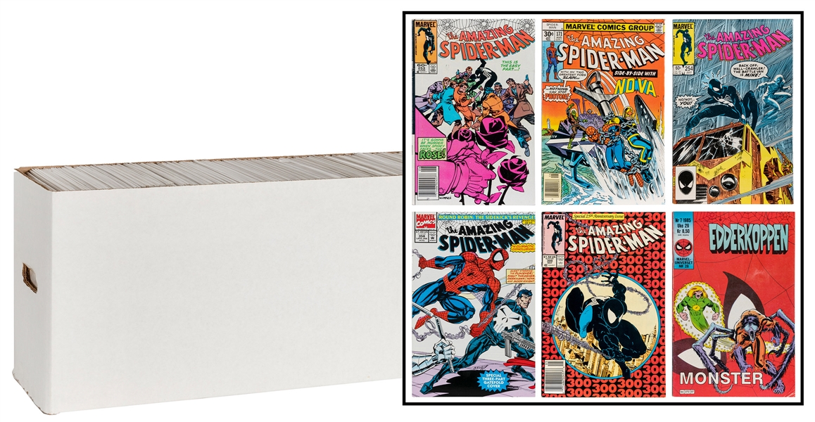  Collection of Volume I Spider-Man Comics Nos. 171-365. Marv...