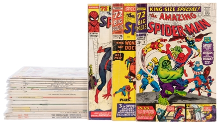  [SPIDER-MAN]. Twenty-Six King Size Annual Spider-Man Comics...