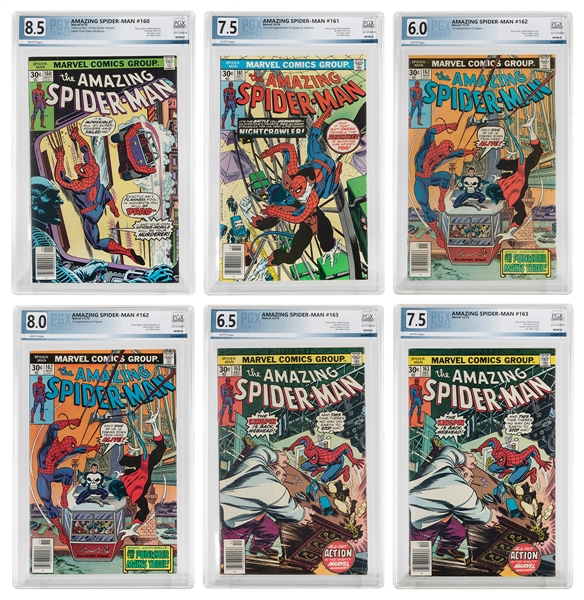  [SPIDERMAN]. Lot of Six Amazing Spider-Man Comics. Includes...