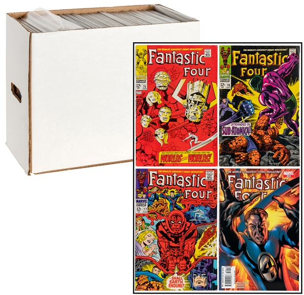  [FANTASTIC FOUR]. Comic Box Lot of Fantastic Four Comics. M...