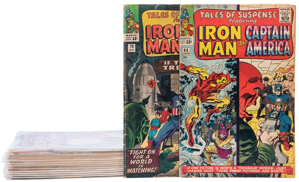  [IRON MAN]. Tales of Suspense with Iron Man and Captain Ame...