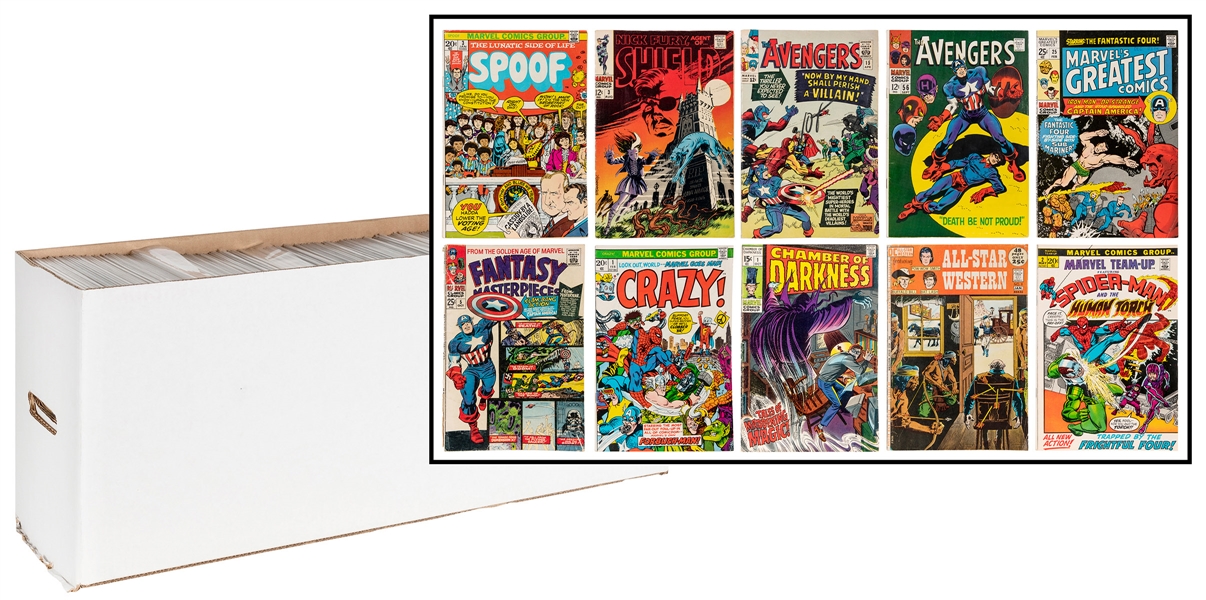  [SILVER AGE]. Large Collection of Silver Age Comics. Circa ...