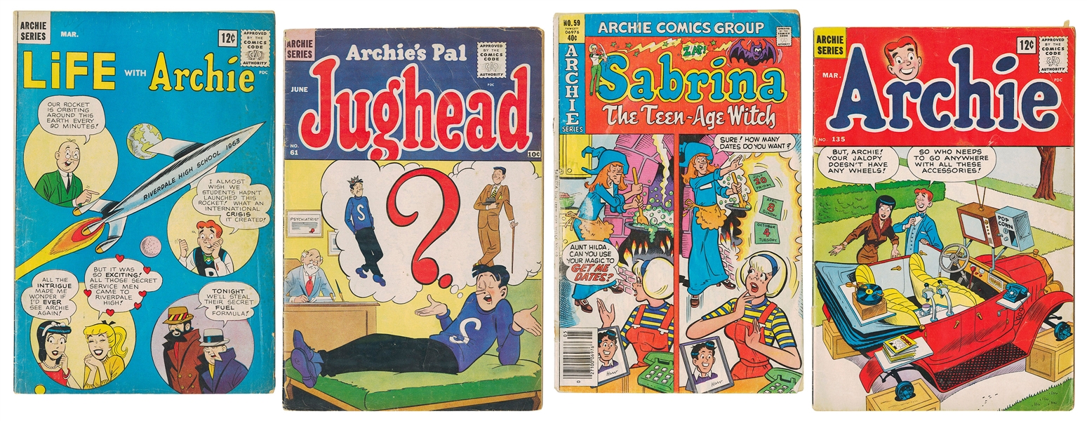  [ARCHIE AND COMPANY]. Sixteen Assorted Archie Comics. Archi...