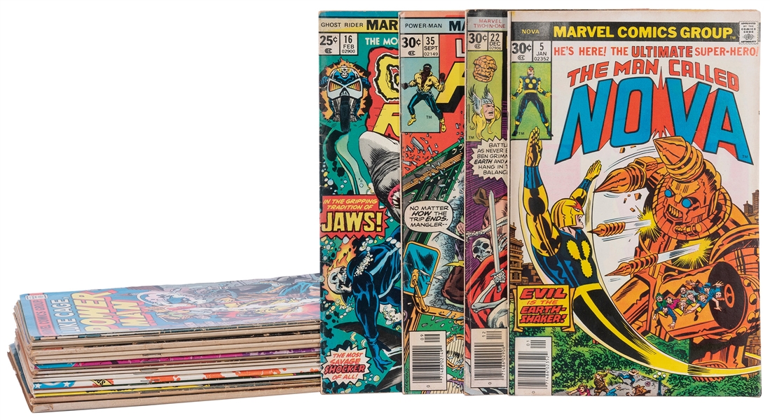  [SUPERHEROES]. Lot of 24 Assorted Comic Books. Circa 1950s-...