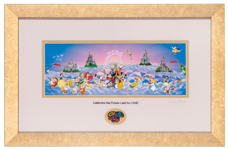  “Celebrate the Future Land to Land” pin set. [Walt Disney S...