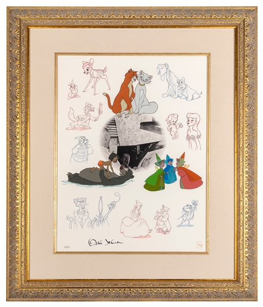  “Celebrating Ollie Johnston” Limited Edition Cel Signed by ...