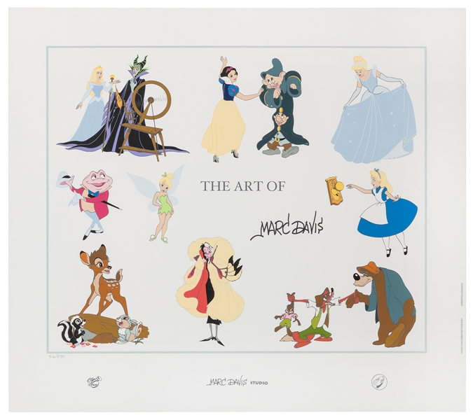  DAVIS, Marc (b. 1913-2000). [WALT DISNEY PRODUCTIONS]. “The...