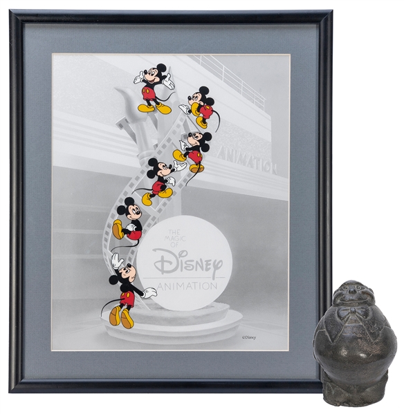  Magic of Disney Animation Filmstrip Cell with Paperweight. ...