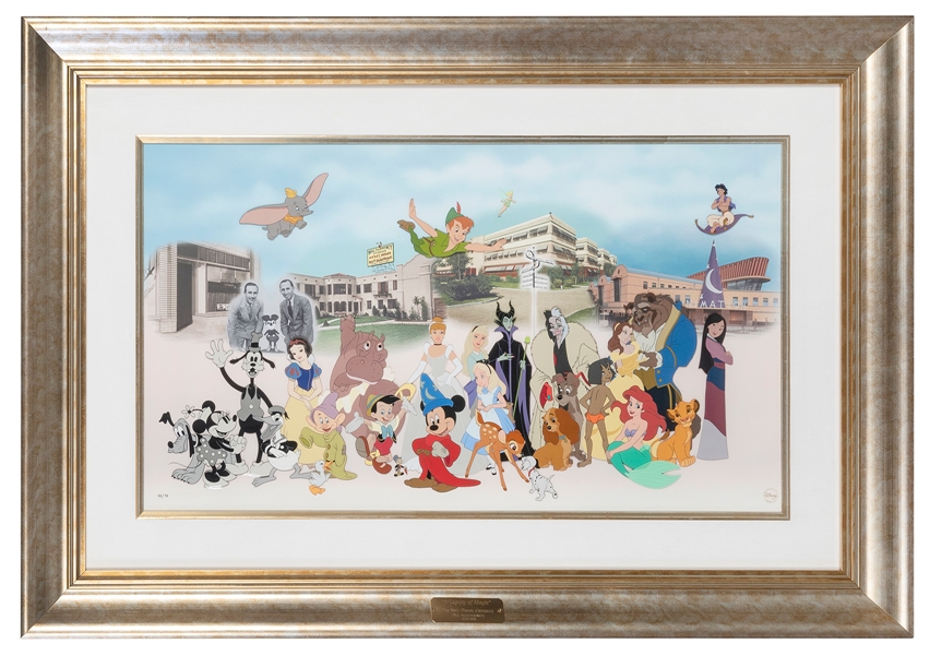  [WALT DISNEY STUDIOS]. “A Legacy of Magic” 75th Anniversary...