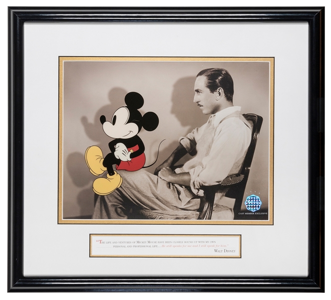  “Profiles of Imagination” Limited Edition Sericel. [Disney ...