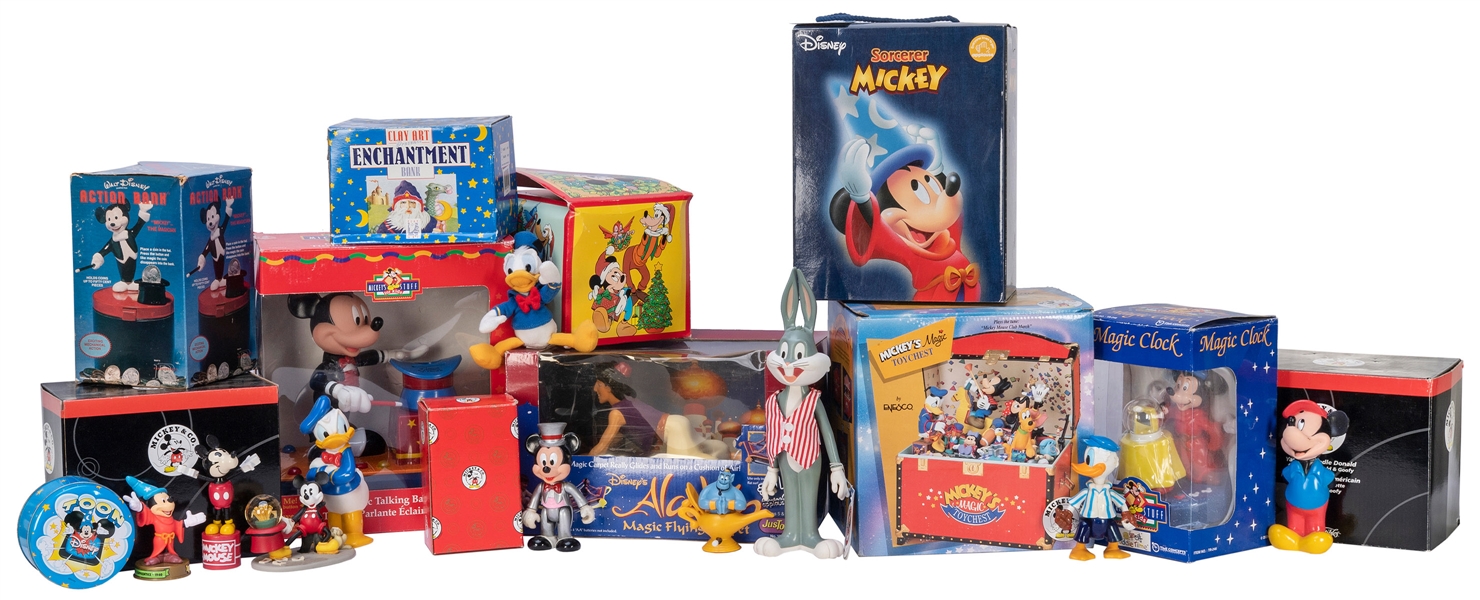  [MICKEY MOUSE]. Collection of Disney Toys and Collectibles....