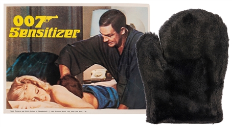  007 Sensitizer fur glove. [New York: A. J. Enterprises, 196...