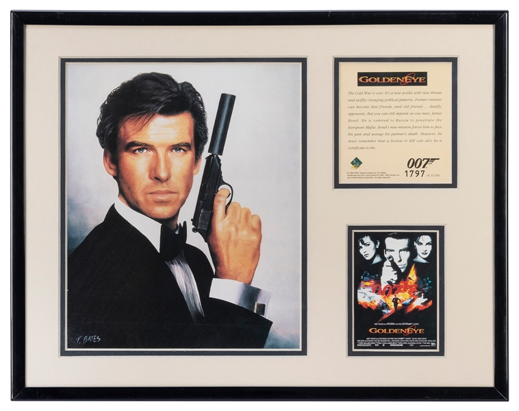  BROSNAN, Pierce (b. 1953). Group of Pierce Brosnan-related ...