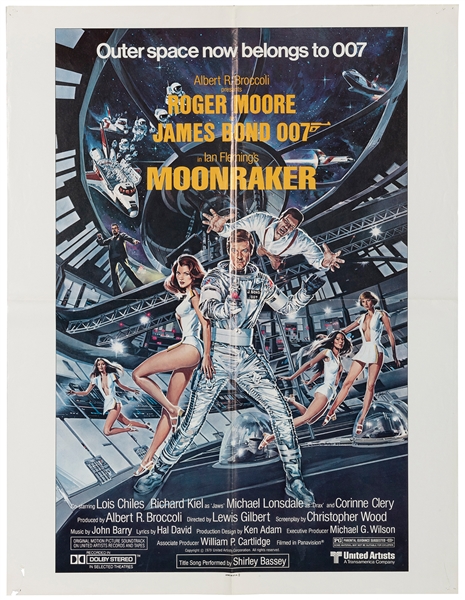  [MOVIE POSTERS]. Moonraker. [United Artists, 1979]. Group o...