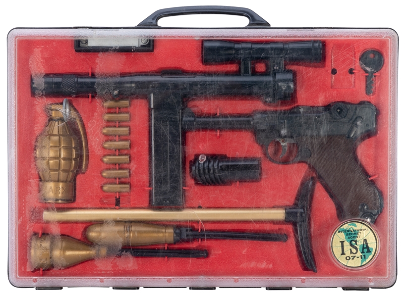  International Secret Agent 07-11 attached case with gun and...