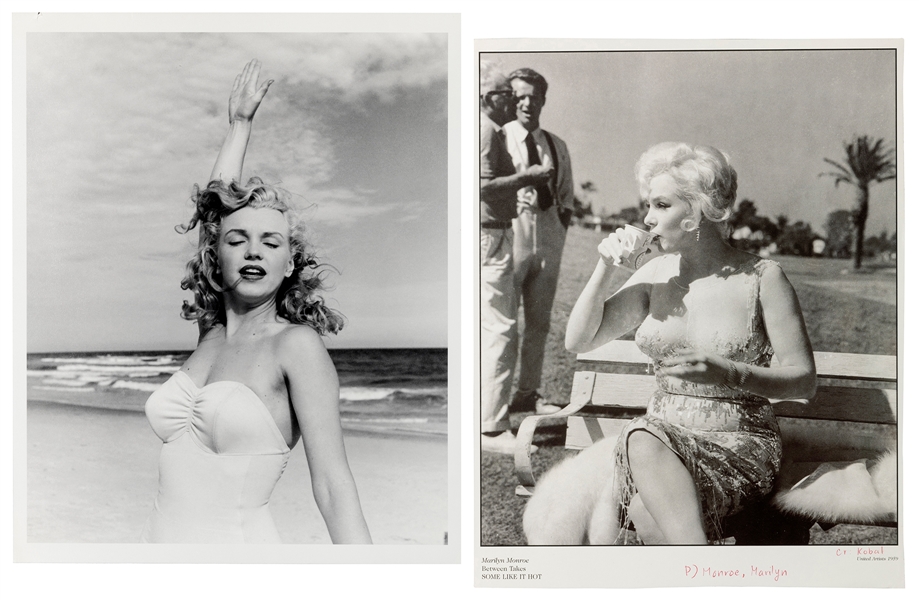  [MONROE, Marilyn (b. 1926-1962)]. DIENES, Andre de (b. 1913...