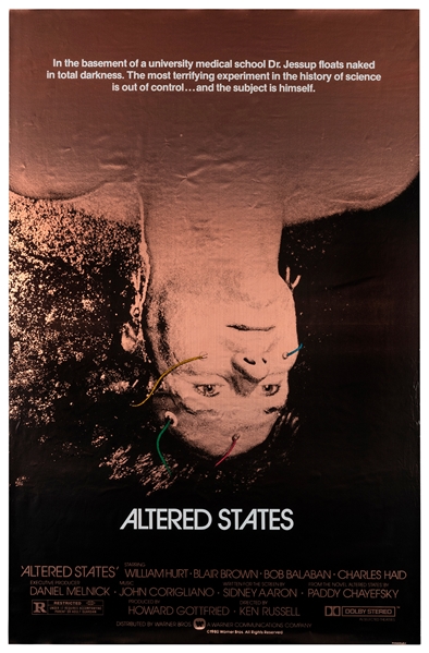  Altered States. New York: Warner Communications Company, 19...