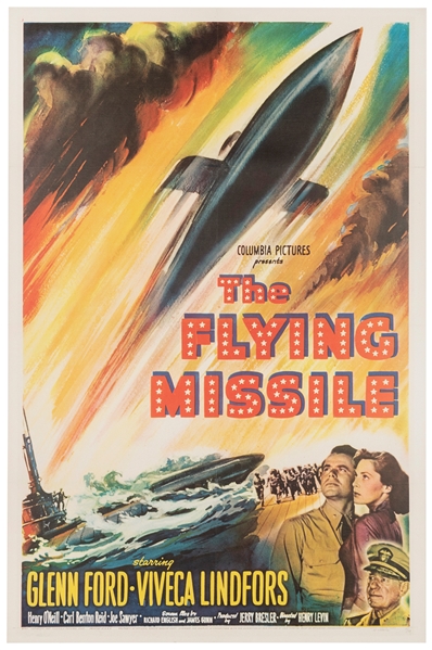  Columbia Pictures Presents the Flying Missile. 1950. Hollyw...