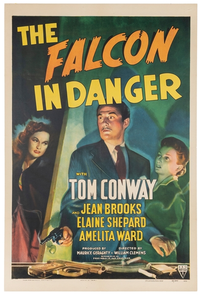  The Falcon in Danger. Cleveland: Morgan Lithograph Corp., 1...