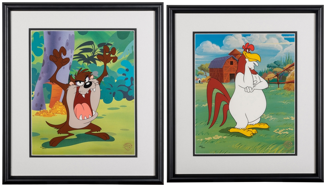  [WARNER BROTHERS STUDIOS]. Group of 2 Limited Edition Cels ...