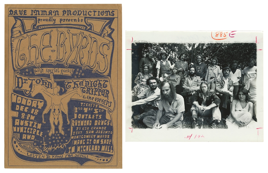  “Dave Inman Productions proudly presents The Byrds with Spe...